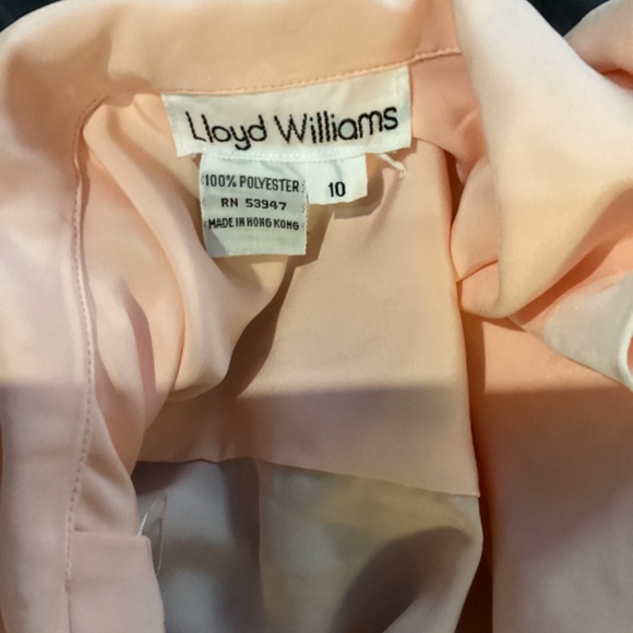 Vintage silky apricot blouse - Picture 3 of 4